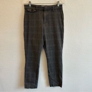 Gap Plaid Pant High Rise Signature Skinny Ankle Size 8 Women’s Good condition